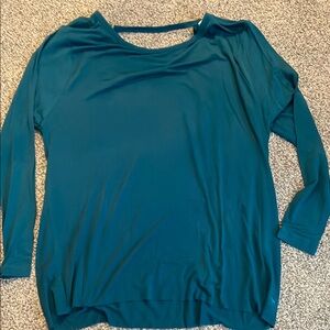 PINK Victoria's Secret 3/4 Sleeve Teal Blouse